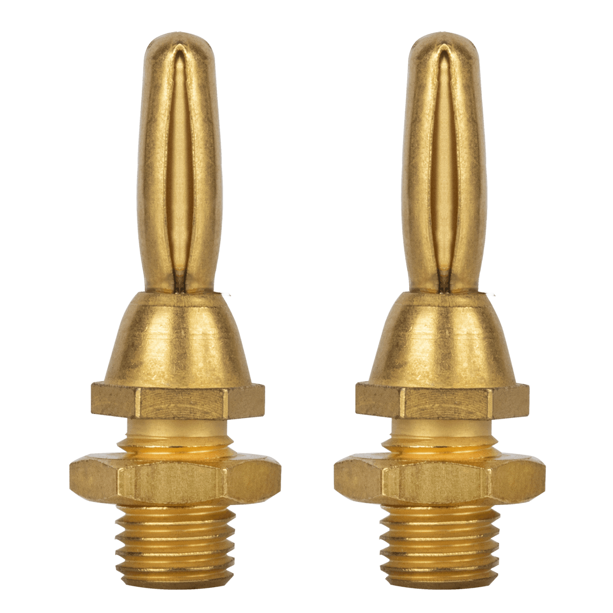 AudioQuest 1002 Banana - BPG1002G Set of 4 Gold