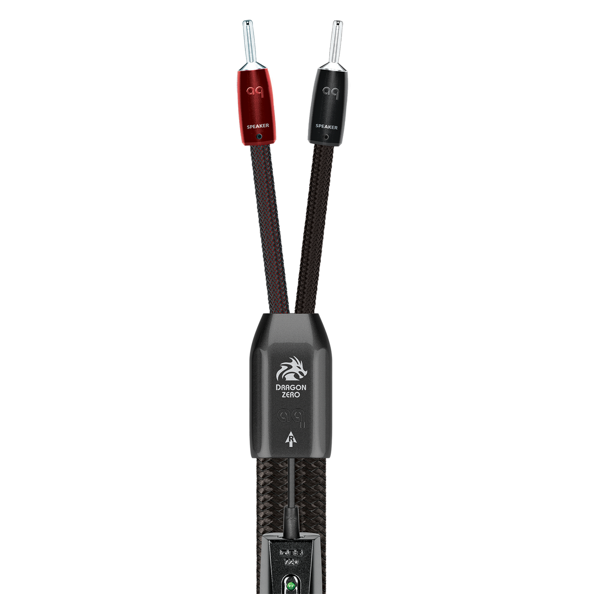 AudioQuest Dragon ZERO Speaker Cable w/ ZEROTech for FullRange or