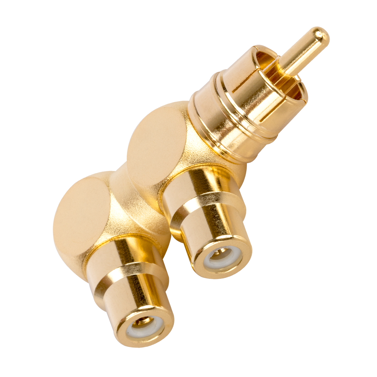 AudioQuest Hard RCA Splitter - M22F-HRD