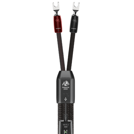AudioQuest Dragon ZERO - DRAGONZERO8SU 8 ft = 2.4 m Pair 2 x U - Spades > 2 x U - Spades