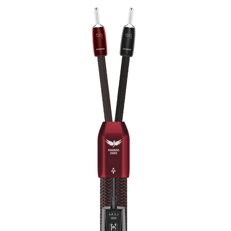 AudioQuest FireBird ZERO - FBIRDZERO8BS 8 ft = 2.4 m Pair 2 x Bananas > 2 x Bananas