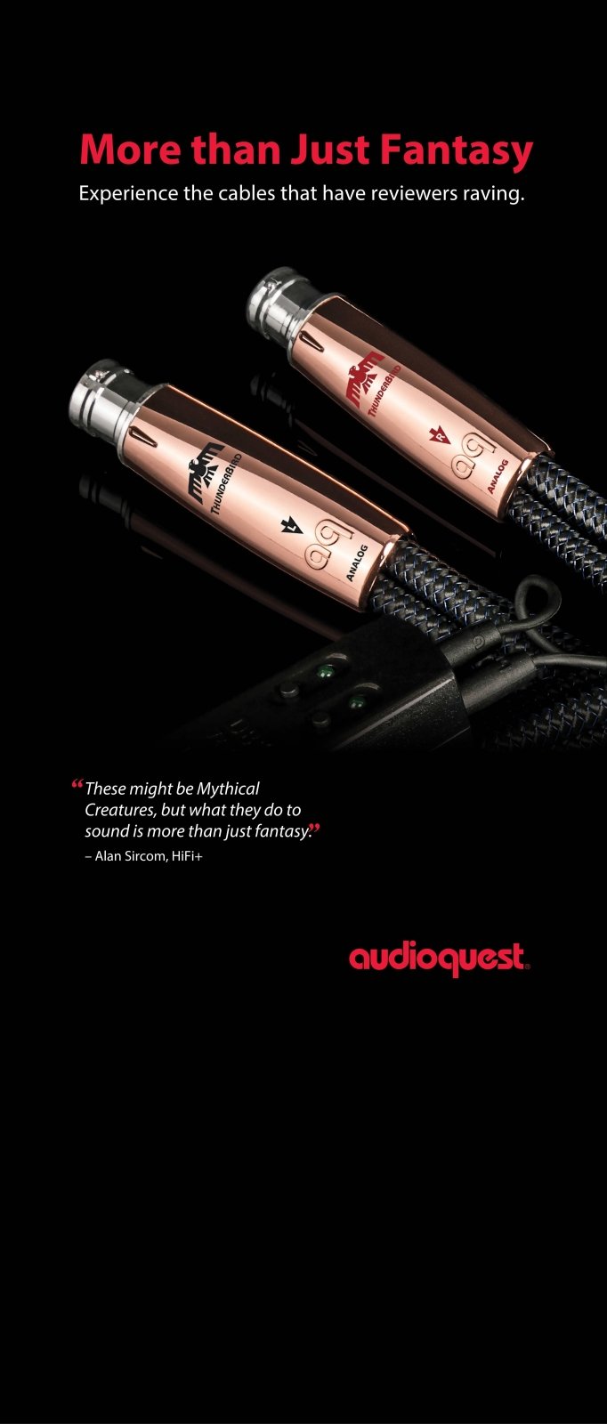 AudioQuest More than Just Fantasy -
