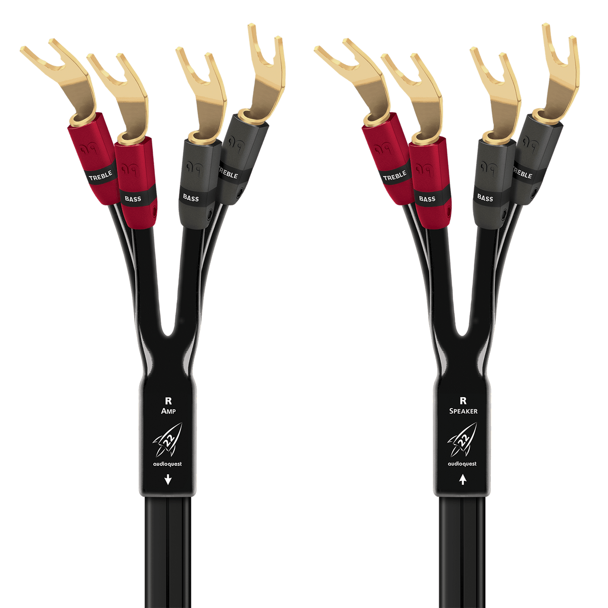 AudioQuest Rocket 22 Single - BiAmp - Single - BiAmp (US)