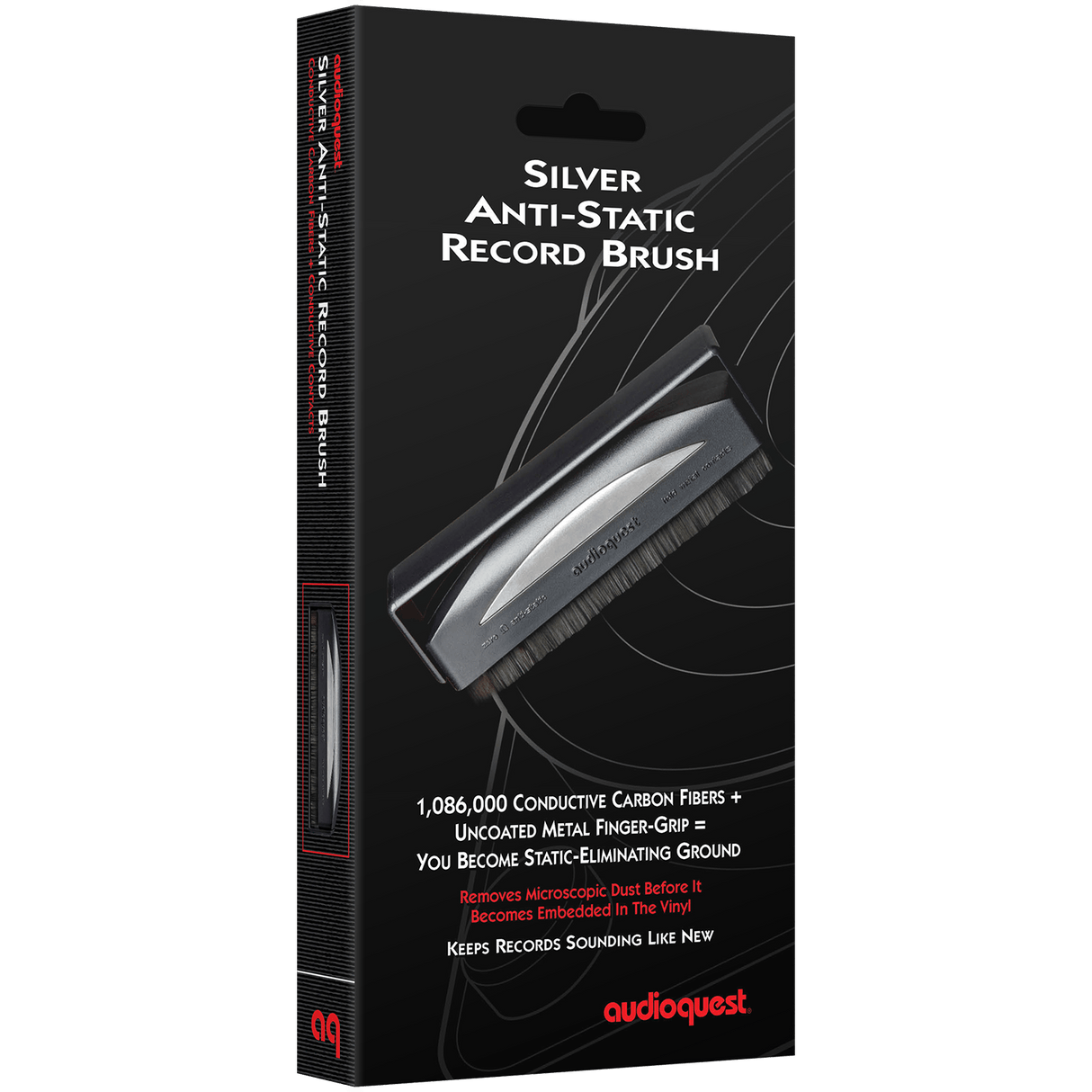 AudioQuest Silver Anti - Static Record Brush - AQSLVRRECBRUSH