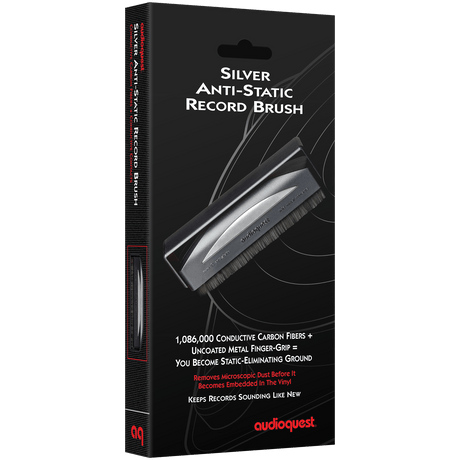 AudioQuest Silver Anti - Static Record Brush - AQSLVRRECBRUSH