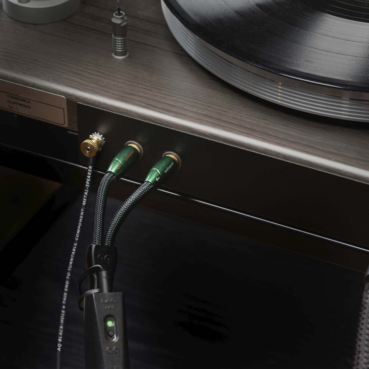 AudioQuest Black Hole GroundGoody - GGBLACKH075 0.75 m = 2 ft 6 in