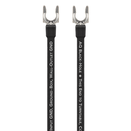 AudioQuest Black Hole GroundGoody - GGBLACKH075 0.75 m = 2 ft 6 in