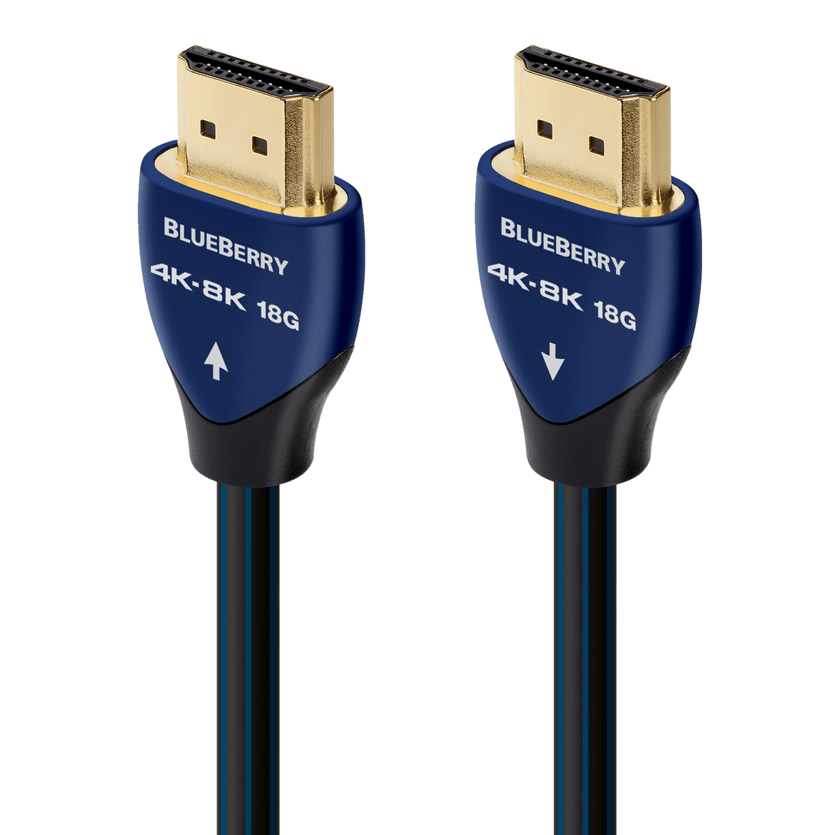 AudioQuest Blueberry 18 2.1 HDMI Cable - 4K/8K Ultra HD, In-Wall