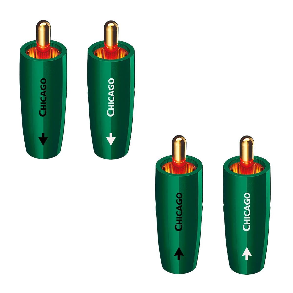 オ−ディオクエスト Chicago Amazon.com: AudioQuest Chicago RCA Audio Interconnect Cable