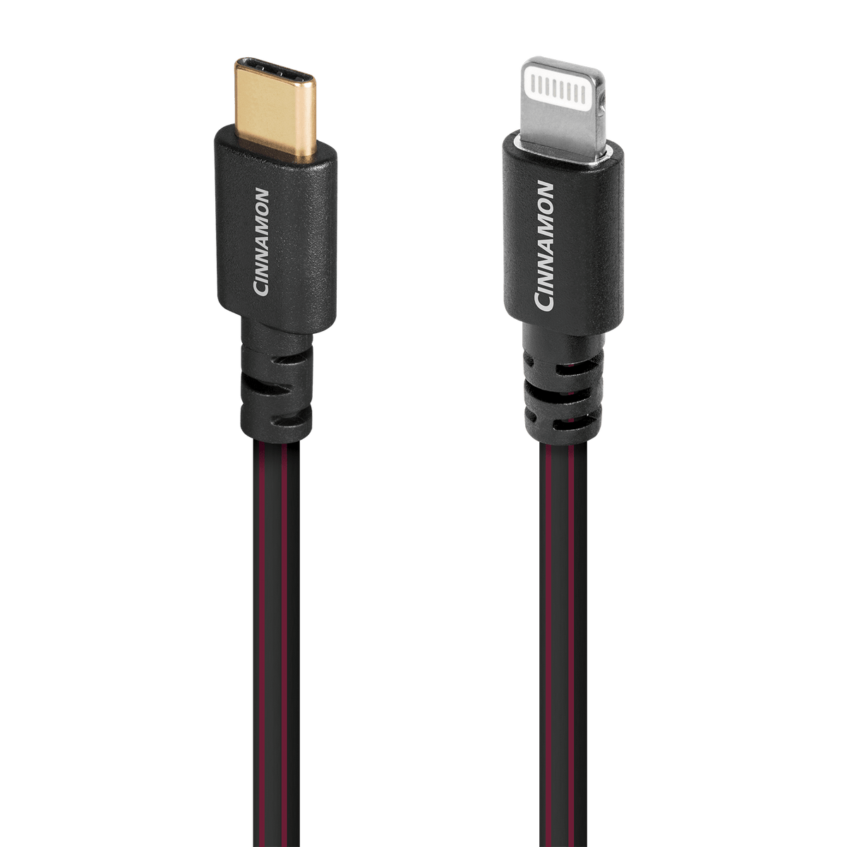 AudioQuest 0.75m Cinnamon USB-C > Lightning High-Definition Audio AudioQuest 0.75m Cinnamon USB-C > Lightning High-Definition Audio