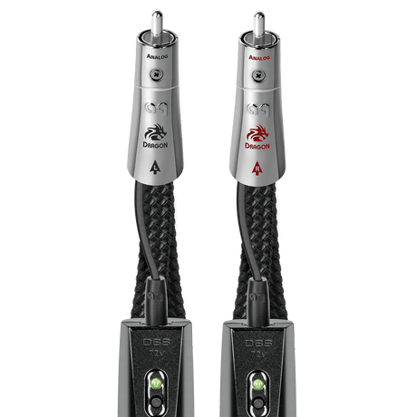AudioQuest Dragon RCA > RCA - ICDRAGONRCA050 0.5 m = 1 ft 7 in Pair