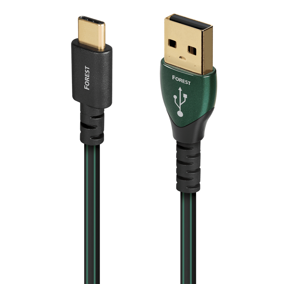 AudioQuest 0.75m Forest USB-C > A High-Definition Audio Cable