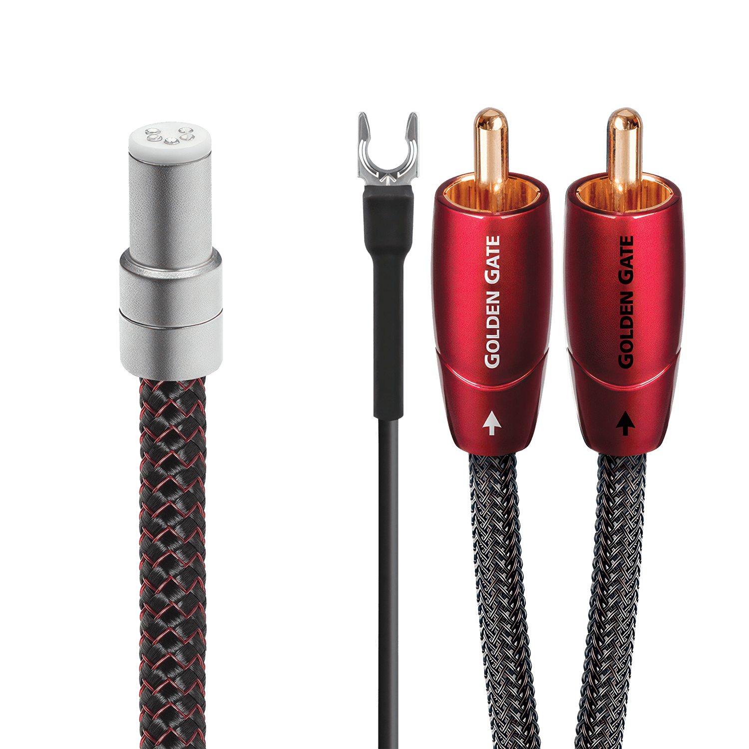 ★新品　GOLDMUND RCA CABLE 　RCA　高級ケーブル　１ｍペア ☆新品 GOLDMUND RCA CABLE RCA 高級ケーブル 1mペア ☆新品GOLDMUND