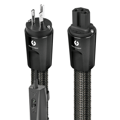 AudioQuest Thunder High (Variable) Current - NRGTHUNUS01 1 m = 3 ft 3 in IEC-C13 (15 Amp)