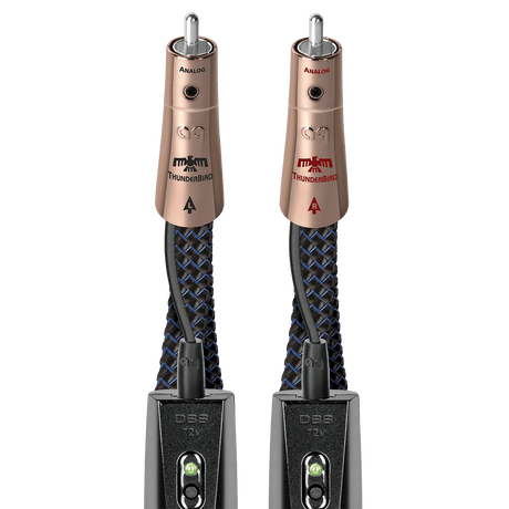 AudioQuest ThunderBird RCA > RCA - ICTBIRDRCA050 0.5 m = 1 ft 7 in Pair