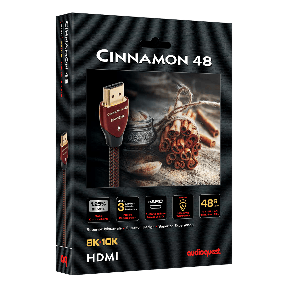 AudioQuest Cinnamon 48 - HDM48CIN075 0.75 m = 2 ft 6 in