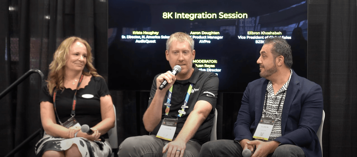 8K-integratie op CEDIA 2025: Workflow, kabels, AV-receivers, AV-over-I ...