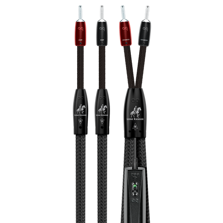 Lone Ranger full-range speaker cable with banana connectors