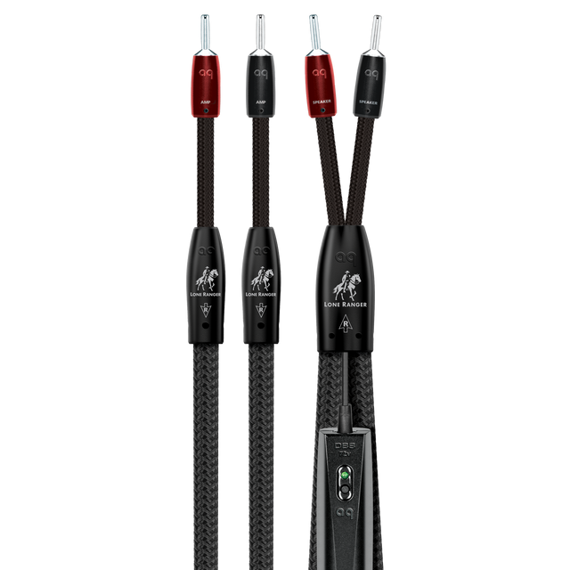 Lone Ranger full-range speaker cable with banana connectors
