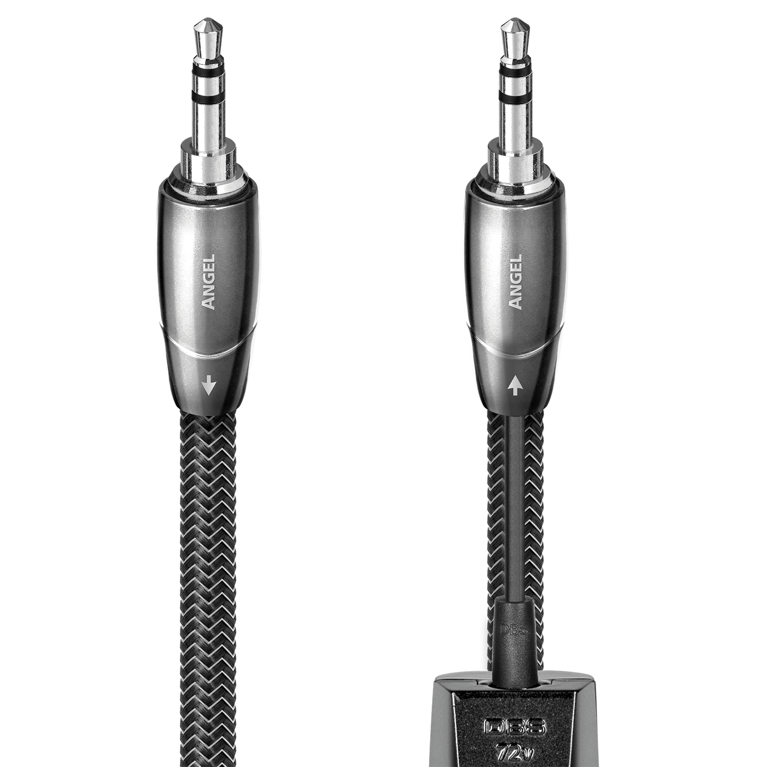 InLine Audio-Kabel, 0,5 M – 3,5 Mm Klinke Auf 2x Cinch, Schwarz