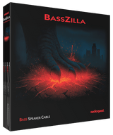 AudioQuest BassZilla - BZILLA6SS 6 ft = 1.83 m Pair 2 x Male U-Spade > 2 x Male U-Spade - Silver