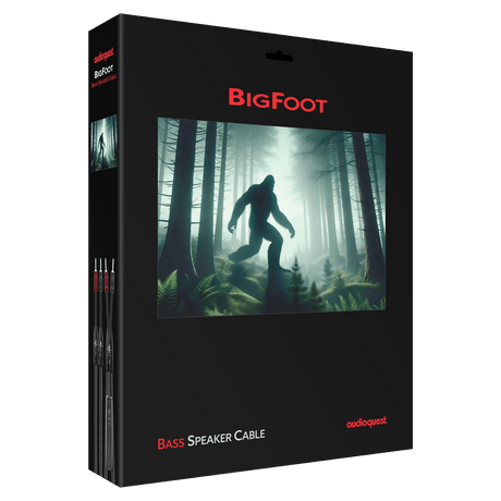 AudioQuest BigFoot BASS - BFOOT1.5BS 1.5 m = 4 ft 11 in 2 x Bananas > 2 x Bananas