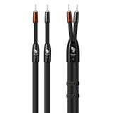 AudioQuest Dragon XTRM Full-Range - DRAGONXTRM10SSM 10 ft = 35 m Single 2 x Male Multi-Spade > 2 x Male Multi-Spade - Silver