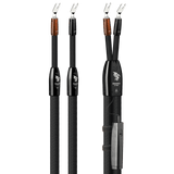 AudioQuest Dragon XTRM Full-Range - DRAGONXTRM10SSM 10 ft = 35 m Single 2 x Male Multi-Spade > 2 x Male Multi-Spade - Silver