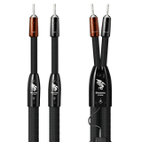 AudioQuest Dragon XTRM Full-Range - DRAGONXTRM10SSM 10 ft = 35 m Single 2 x Male Multi-Spade > 2 x Male Multi-Spade - Silver