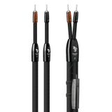 AudioQuest Dragon XTRM Full-Range - DRAGONXTRM10SSM 10 ft = 35 m Single 2 x Male Multi-Spade > 2 x Male Multi-Spade - Silver