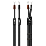 AudioQuest Dragon XTRM Full-Range - DRAGONXTRM10SSM 10 ft = 35 m Single 2 x Male Multi-Spade > 2 x Male Multi-Spade - Silver