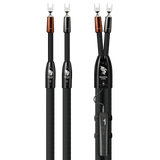 AudioQuest Dragon XTRM Full-Range - DRAGONXTRM10SSM 10 ft = 35 m Single 2 x Male Multi-Spade > 2 x Male Multi-Spade - Silver