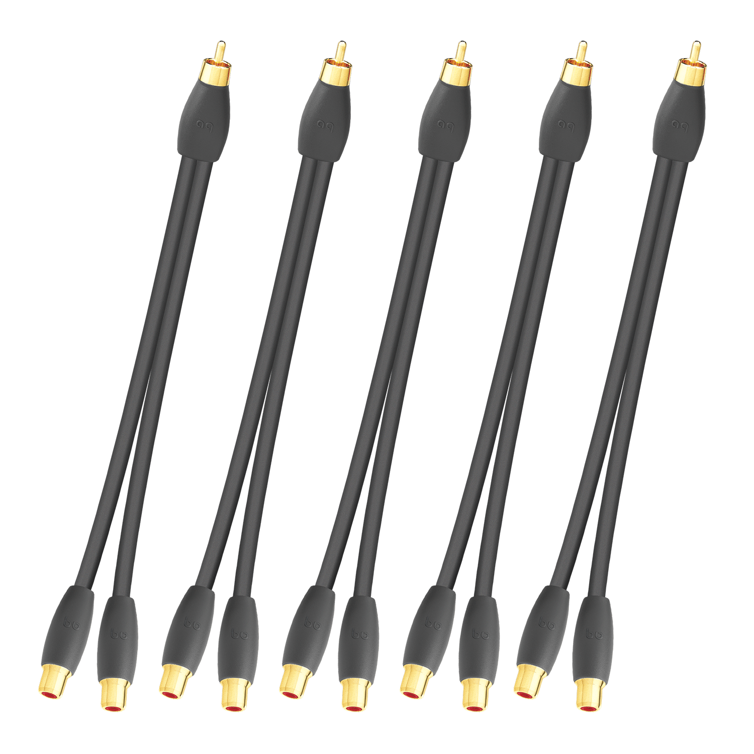 AudioQuest FLX-X M22F RCA Splitter i-Pack 1 x Male RCA > 2 x AudioQuest FLX-X M22F RCA Splitter i-Pack 1 x Male RCA > 2 x
