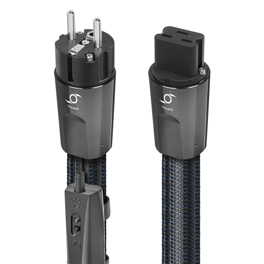 AudioQuest 1m Hurricane Constant-Current (Source) Power Cable - 1 x C13 ...
