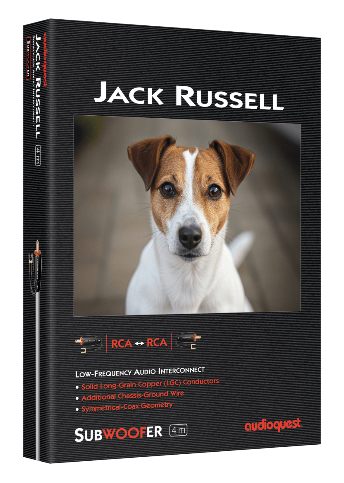 AudioQuest Jack Russell RCA - JRUSSRCA04