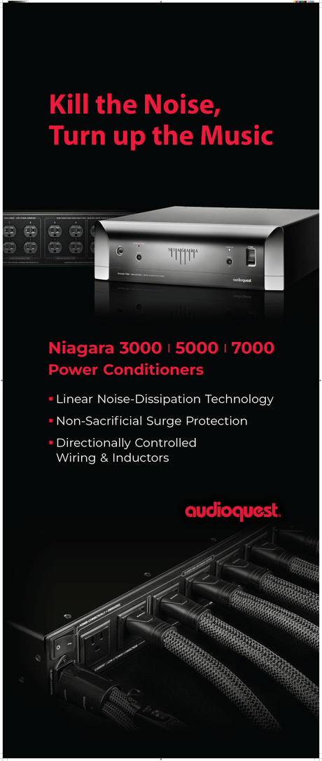 AudioQuest Kill the Noise, Turn up the Music - KILLNOISE33X80