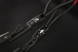 AudioQuest Lone Ranger + BigFoot BiWire Combo - LRBFCOMBO01.5S 1.5 m = 5.25 ft Pair 2 x Male Multi-Spade > 4 x Male Multi-Spade - Silver