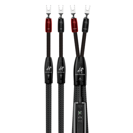 AudioQuest Lone Ranger Full - Range - 8 ft = 2.4 m Pair 2 x Bananas > 2 x Bananas