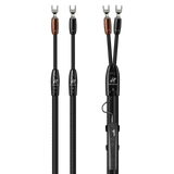 AudioQuest Lone Ranger Full-Range - LRANGER6SM 6 ft = 1.83 m Pair 2 x Male Multi-Spade > 2 x Male Multi-Spade - Silver