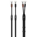 AudioQuest Lone Ranger Full-Range - LRANGER6SM 6 ft = 1.83 m Pair 2 x Male Multi-Spade > 2 x Male Multi-Spade - Silver