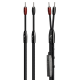 AudioQuest Lone Ranger Full-Range - LRANGER6SM 6 ft = 1.83 m Pair 2 x Male Multi-Spade > 2 x Male Multi-Spade - Silver