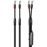 AudioQuest Lone Ranger Full-Range - LRANGER6SM 6 ft = 1.83 m Pair 2 x Male Multi-Spade > 2 x Male Multi-Spade - Silver