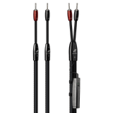 AudioQuest Lone Ranger Full-Range - LRANGER6SM 6 ft = 1.83 m Pair 2 x Male Multi-Spade > 2 x Male Multi-Spade - Silver