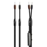 AudioQuest Lone Ranger - LRANGER01.5SM 1.5 m = 5.25 ft Pair 2 x Male Multi-Spade > 2 x Male Multi-Spade - Silver