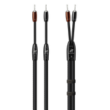 AudioQuest Lone Ranger - LRANGER01.5SM 1.5 m = 5.25 ft Pair 2 x Male Multi-Spade > 2 x Male Multi-Spade - Silver
