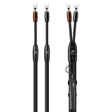 AudioQuest Lone Ranger - LRANGER01.5SM 1.5 m = 5.25 ft Pair 2 x Male Multi-Spade > 2 x Male Multi-Spade - Silver