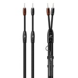 AudioQuest Lone Ranger - LRANGER01.5SM 1.5 m = 5.25 ft Pair 2 x Male Multi-Spade > 2 x Male Multi-Spade - Silver