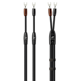 AudioQuest Lone Ranger - LRANGER01.5SM 1.5 m = 5.25 ft Pair 2 x Male Multi-Spade > 2 x Male Multi-Spade - Silver