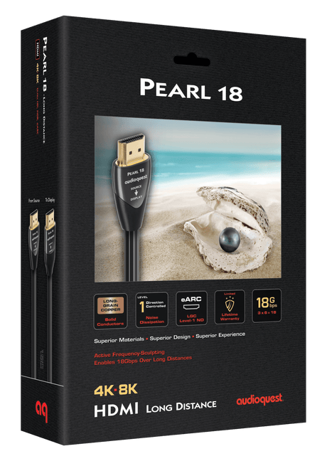 AudioQuest Pearl 18 - HDMPEA07.5A 7.5 m = 24.75 ft