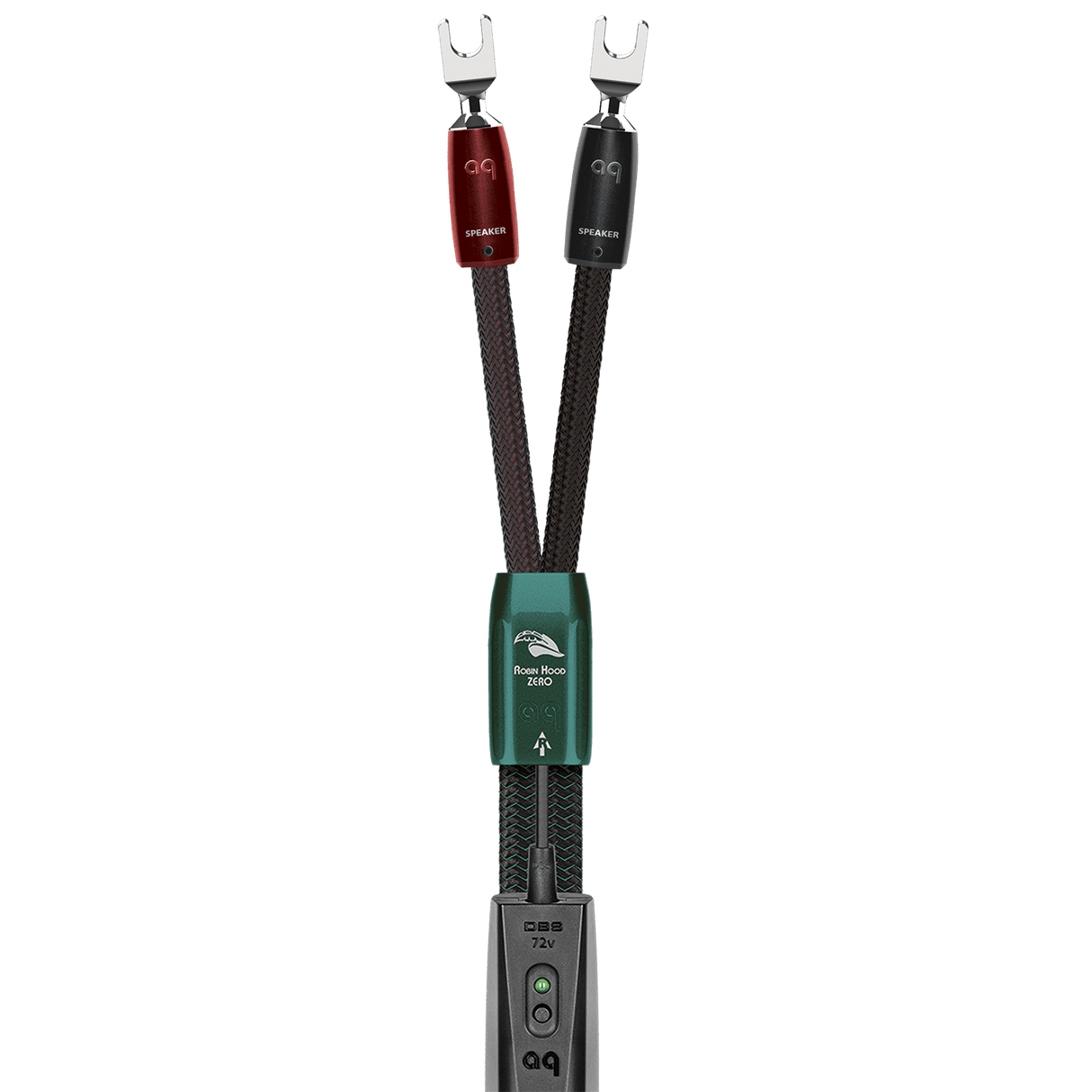 AudioQuest Robin Hood ZERO - RHOODZERO02PR - USUS 2 m = 6 ft 6 in Pair 2 x U - Spades > 2 x U - Spades